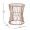 Flash Furniture 3PC Tan Rattan Set-Side Table-Black Cushions TW-VN017-18-TAN-BK-GG - alternate 10